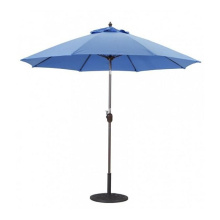 Outdoor Aluminum Frame Round Market Sun Umbrella